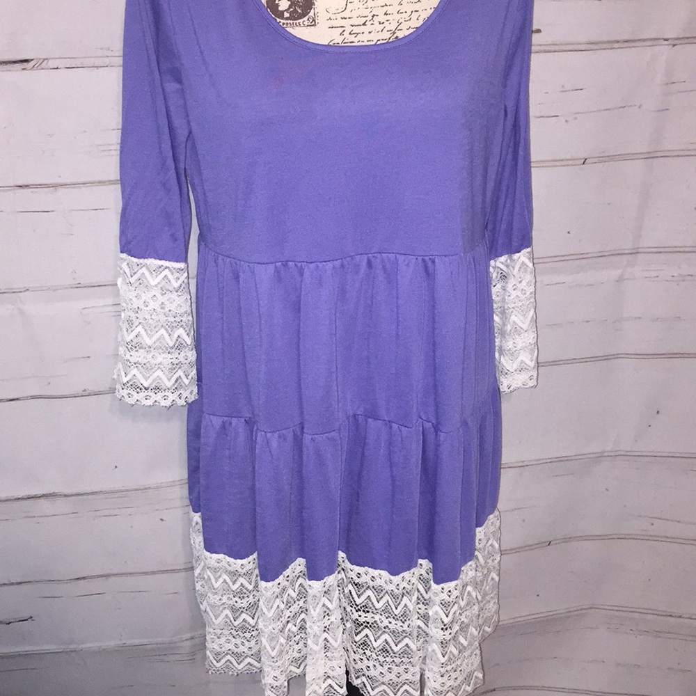 Blue dress